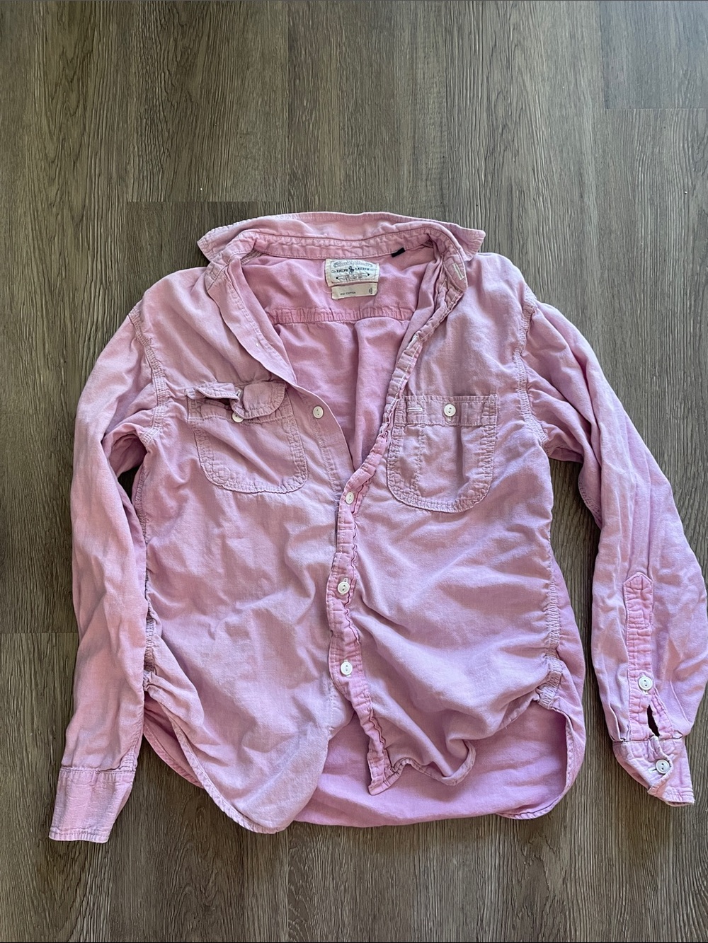 Vintage Ralph Lauren Women’s Button-Up Shirt Made in USA